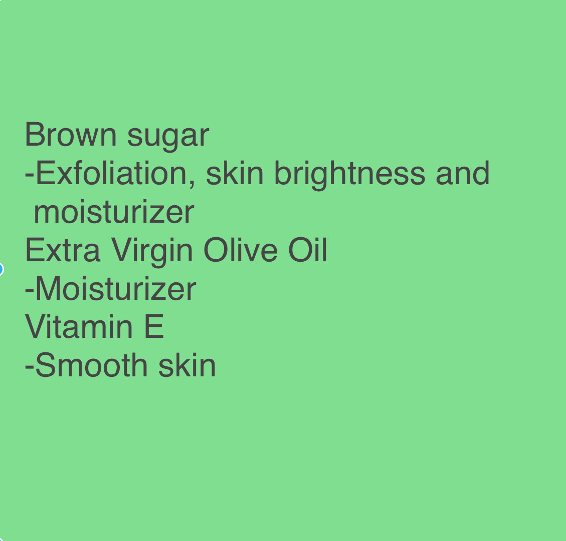 Brown Sugar Body Scrub- Unisex