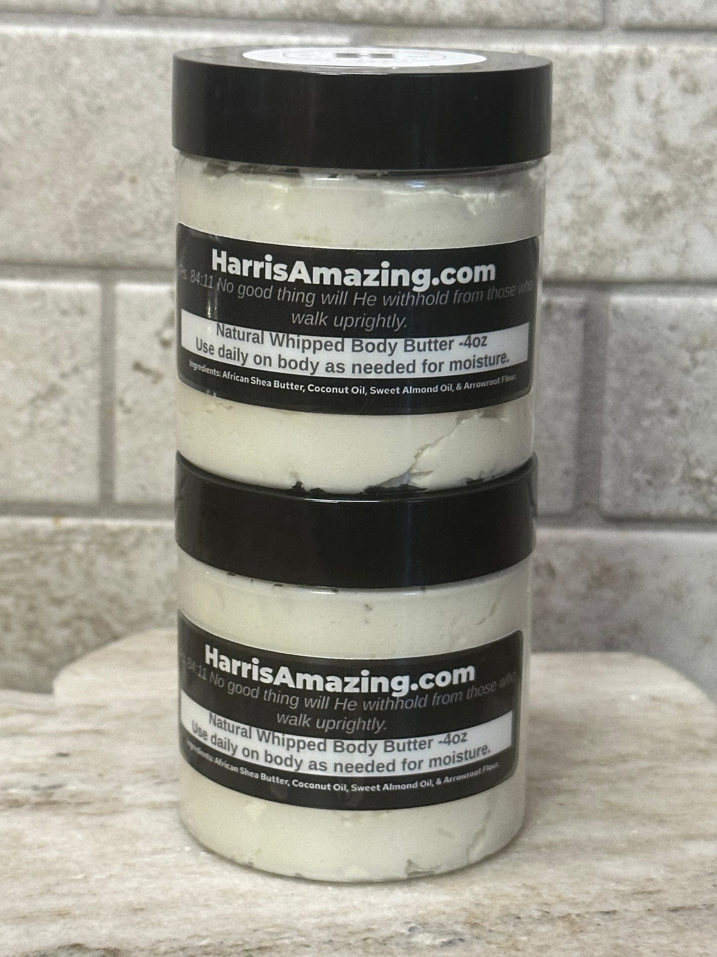Moisturizing and Hydrating Whipped Body Butter with African Shea- Unisex.