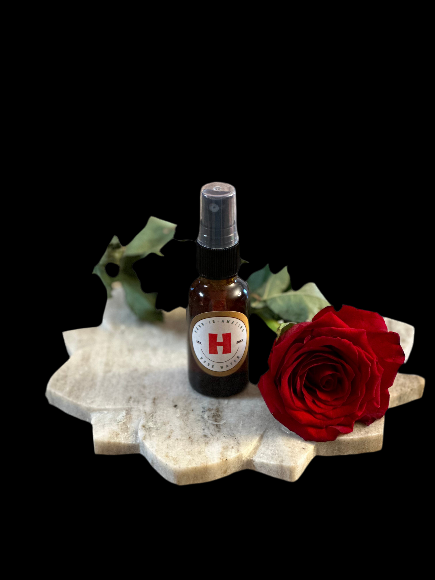 Daily Moisture Boost Serum- Unisex. Our Preservative Free Rose Water/Hydrosol + Hyaluronic Acid - 1oz *MUST REFRIGERATE*