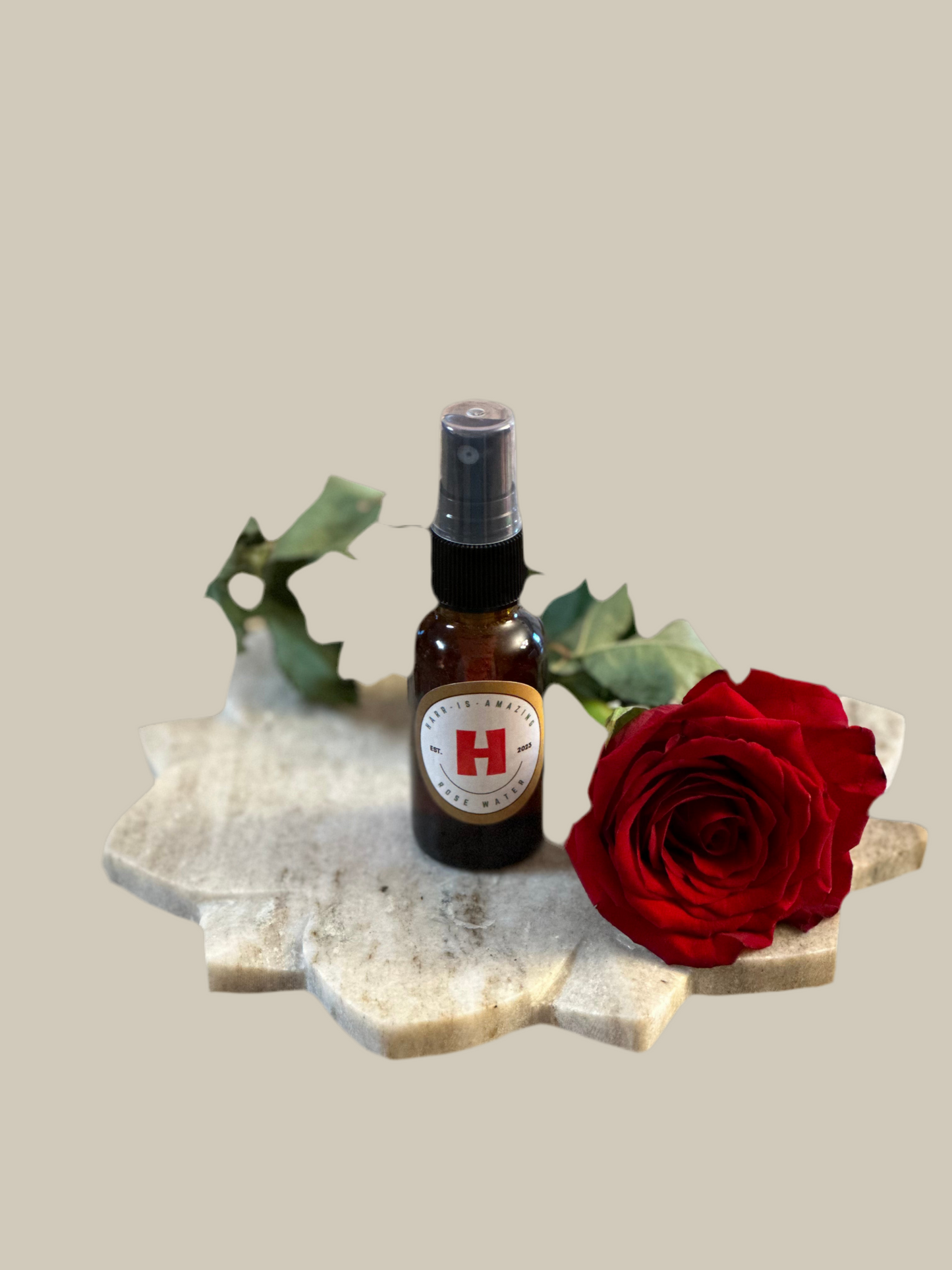 Daily Moisture Boost Serum- Unisex. Our Preservative Free Rose Water/Hydrosol + Hyaluronic Acid - 1oz *MUST REFRIGERATE*