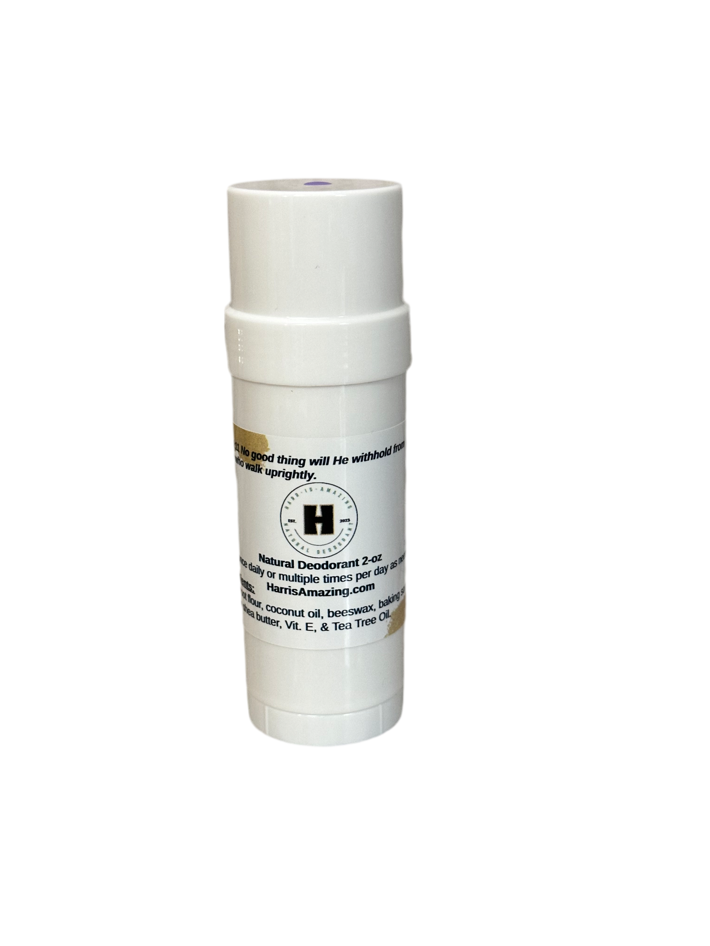 Natural Aluminum Free Deodorant with Tea Tree Oil 2oz- Unisex