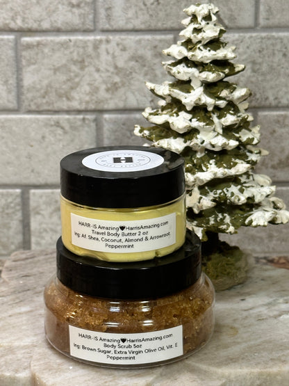 Brown Sugar Scrub & Body Butter Gift Set