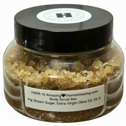 Brown Sugar Scrub + TURMERIC *Unisex - 8oz