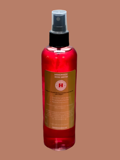 Rose Water/Hydrosol - Preservative Free with Vitamin E -Unisex.  Daily Skin Toner-Hydrator and Great Hair & Scalp Moisturizer.