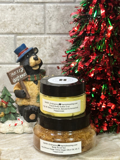 Brown Sugar Scrub & Body Butter Gift Set