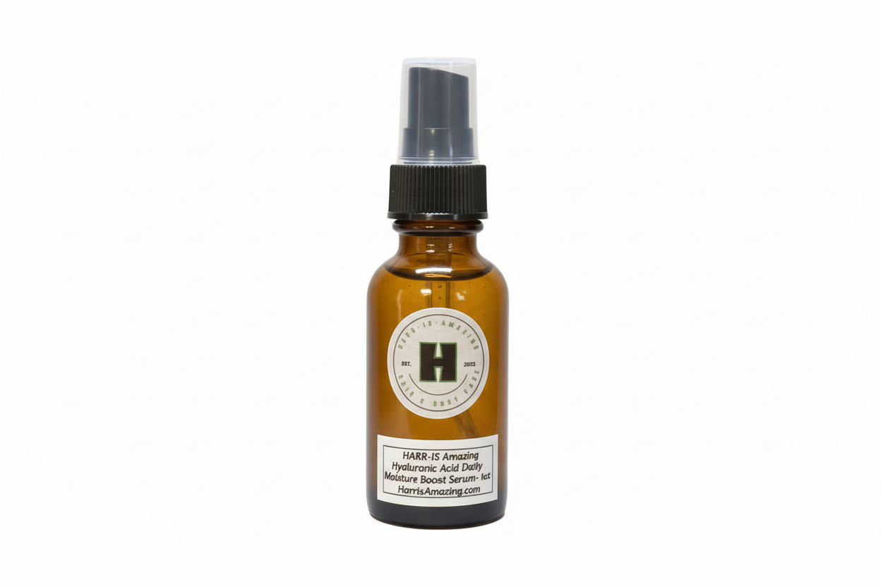 HYALURONIC ACID
Daily Moisture Boost Serum *Unisex -1oz.    *MUST REFRIGERATE*