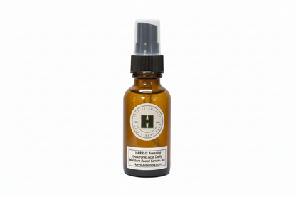 HYALURONIC ACID
Daily Moisture Boost Serum *Unisex -1oz.    *MUST REFRIGERATE*
