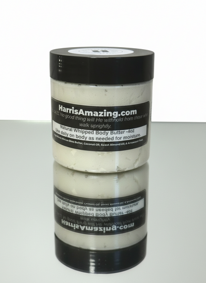 Moisturizing and Hydrating Whipped Body Butter with African Shea *Unisex.