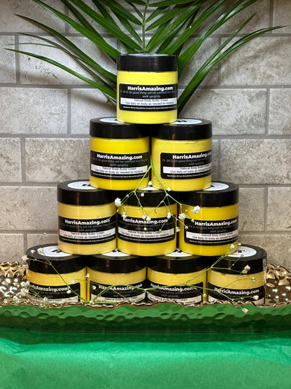 Moisturizing and Hydrating Whipped Body Butter with African Shea- Unisex.